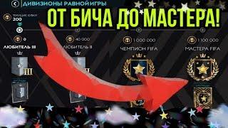 ПРОХОЖДЕНИЕ ОТ БИЧА ДО МАСТЕРА FIFA MOBILE 20 (!)