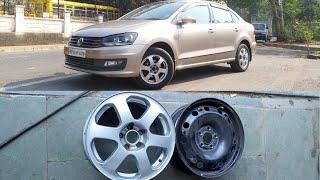 Putting Skoda Octavia L&K alloy wheels on Volkswagen Vento | Everything Vehicular