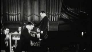 RARE: Young Shostakovich Playing end of op.35 (1940?)