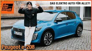 Peugeot e-208 im Test (2022) Das NEUE Elektro Auto für Alle?! Fahrbericht | Review | Preis | POV