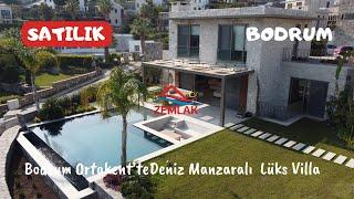 BODRUM'DA SATILIK VİLLA (Bodrum Ortakent'te Satılık Lüks Villa)