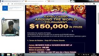 ¡ $150.000 en premios en Kaybo Casino World Tournament !