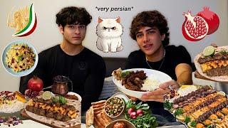 MUKBANG but speaking PERSIAN (فارسي )