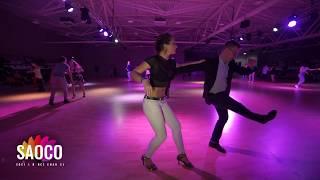 Alexandr Shabalkin and Valeriya Lebedeva Salsa Dancing at Rostov For Fun Fest, Sun 04.11.2018 (SC)