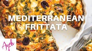 Mediterranean Frittata - Cooking With Ayeh