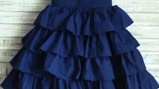 DIY. How to sew a dress. How to sew a frill