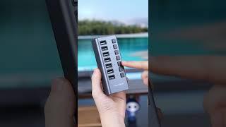 Acasis 7 Ports USB 3.0 Hub with Individual On/Off Switches Splitter#pc #tech #computer #laptop #hub
