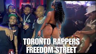 Top5, Pressa, WHY G,Killa Tee, bfr bundog, DJ Akademiks  Sign Top 5 for 25M FREEDOM STREET RECAP