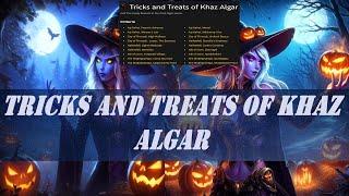 Tricks and Treats of Khaz Algar Wow Achievement | Hallow's End Event | 18 Candy Buckets