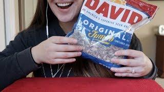 ASMR Eating Sunflower Seeds