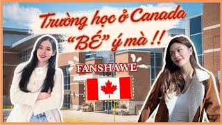 Du học Canada   | 1 ngày của DU HỌC SINH ở Fanshawe College| Exploring the Top 1 college in London