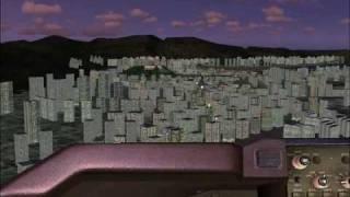 FS9 - Air Force One Landing Kai Tak VHHX (VHHH) Hong Kong