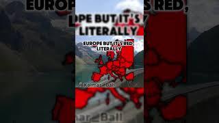 Red Europe #mapping #countries #geography #history #fun #edits #edit #kalmar_ball