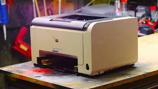 HP Laserjet CP1025nw complete disassembly