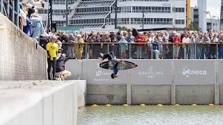 Italo Ferreira Surfs at the Opening of RiF010 in Rotterdam