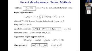 OWOS: Yurii Nesterov - "Superfast Second-Order Methods for Unconstrained Convex Optimization"