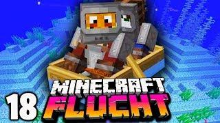 Wir greifen den WASSERTEMPEL AN!  Minecraft FLUCHT #18