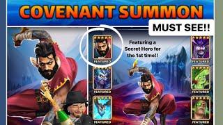 Empires and Puzzles - 100X Covenant Summons - Multiple 5* - MUST SEE! 