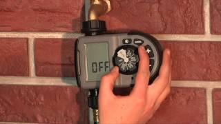 How To Program an Orbit One Outlet Hose Faucet Timer (56619)