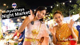 HIDDEN GEM Night Market You Never Knew Existed in Ayutthaya!(ตลาดอยุธยา)