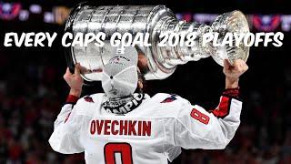 Washington Capitals - Every 2018 Playoffs Goal (Stanley Cup Champions)