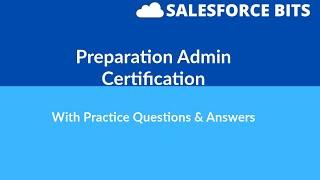 Salesforce Admin Practice Certification Questions Explained with References - Part I