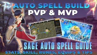 SAGE AUTO SPELL BUILD: WIND | Stats, Skills, Runes, Equips & Tips – Ragnarok M Classic