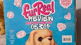 furrealfriends biscuit my lovin pup 2024 review/интерактивная собака Бисквит 2024 обзор