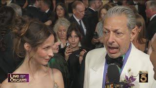 Live from the Oscars: Jeff Goldblum on bringing Oz the Great and Terrible to life in "Wicked"