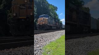 CSX local train L620 approaches Raleigh NC at the "Waffle House" signals 6/18/2025