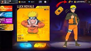 NARUTO  NEXT GOLD ROYALE  SPIN AMAZING BUNDLE  FREE FIRE