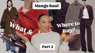 Where & what to Buy part 2  | Mango Haul