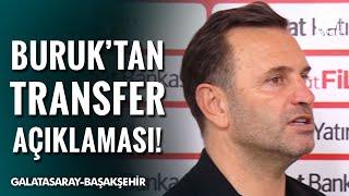 Okan Buruk'tan Flaş Eren Elmalı Açıklaması! (Galatasaray 2-2 Başakşehir) / A Spor