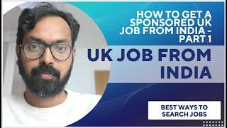 How to Get UK Job from India or Anywhere | UK Visa Job | UK Job Search| UK Permit Visa 2022