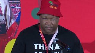 EFF Out Going SG Marshall Dlamini Press Conference Ahead Of 3rd NPA