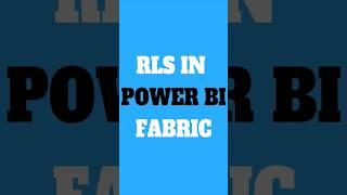 Row Level Security Power BI Fabric Not Working by taik18