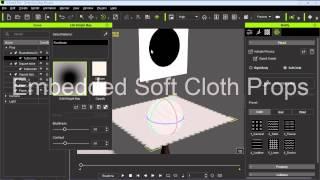 iClone 6 Tutorial - Soft cloth Behavior & Weight Maps