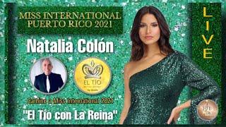 Natalia Colón Miss International Puerto Rico 2021 - Live con Joselo en “El Tío con La Reina”.