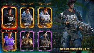 EVERY SINGLE GEARS 5 CHARACTER and SKIN UNLOCKED (eSports, Promotional, 2021 UPDATED)