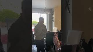 Just dad being dad! Try not to laugh scare prank! #scared #scarepranks #trynottolaugh #jumpscare