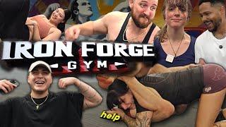 Sophia Gets Burned, Softwilly Visits and Nick vs Knut? | Iron Forge Gym Moments #23