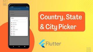 Flutter - Country State City Picker | csc_picker package review