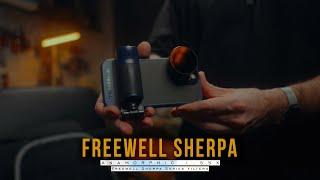 Киношная картинка на iPhone | FREEWELL SHERPA | Анаморфотный объектив / Переменный ND/Mist Filter