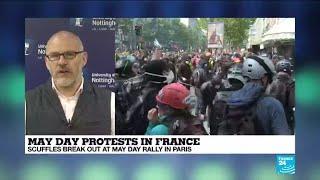 Yellow vests are 'gatecrashing' traditional May 1 labour and anarchist protests