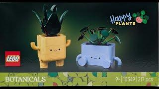 LEGO Botanicals 10349 Happy Plants #lego #happyplants