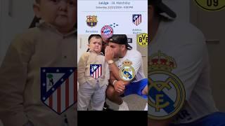 LaLiga 24/25 Matchday  FC Barcelona vs Atletico Madrid funny Real Madrid, Bayern Munich BVB Meme