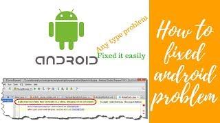 How to fixed gradle problem in android studio