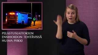 Ajankohtaista Pohjois-Savosta viittomakielelle tulkattuna