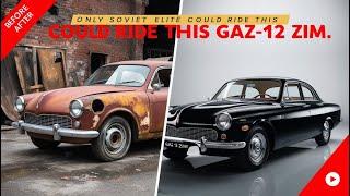 Only Soviet Elite Could Ride This GAZ-12 ZIM. - Car Spa - Restoration of the classic car GAZ-12 ZIM