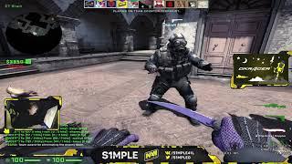 S1mple Plays Faceit 20181120